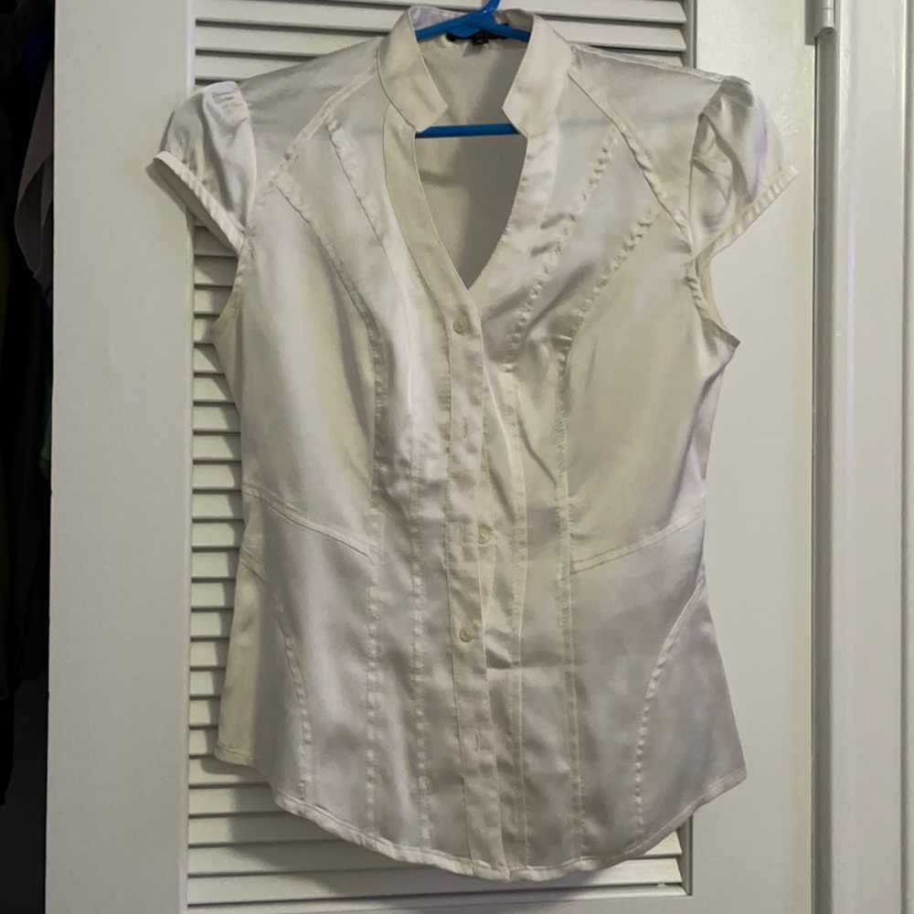 Express silk dress blouse